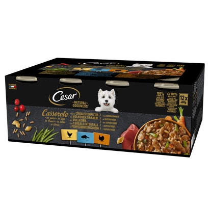 NATURAL GOODNESS™ Mix Smaków w sosie z kurczakiem, indykiem i białą rybą